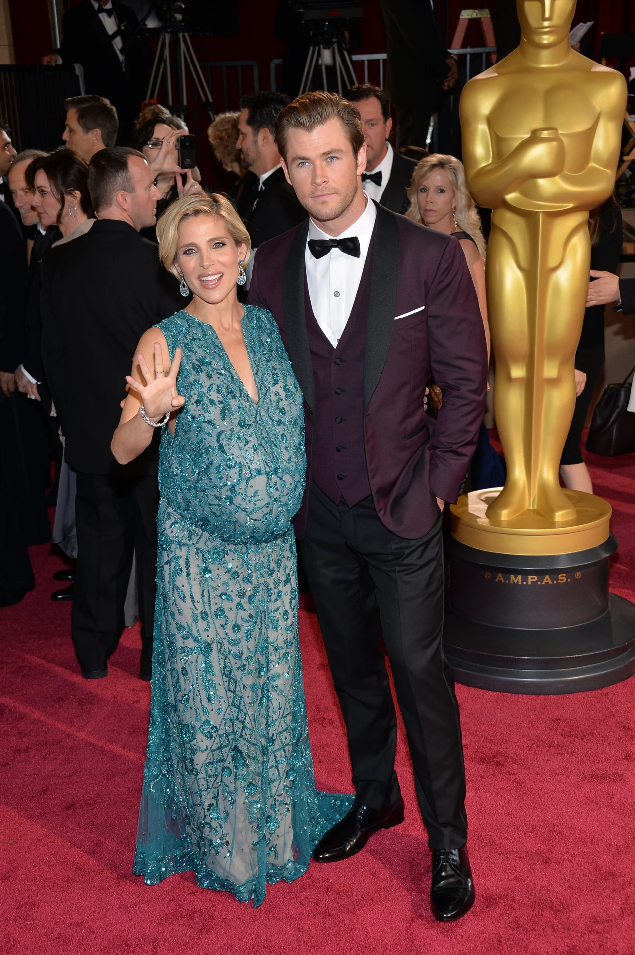 Elsa Pataky z mężem Chrisem Hemsworthem Elsa Pataky z mężem Chrisem Hemsworthem