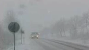 Tak wyglądała dzisiaj trasa Krapkowice - Opole              fot. Cezary Puzyna