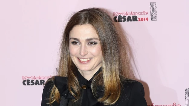 Julie Gayet na rozdaniu filmowych nagród Cezar