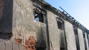 We wsi spłonęło kilka budynków