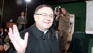 Na zdjęciu arcybiskup Józef Życiński, fot. Stanisław Rozpędzik