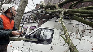 Dwie osoby poszkodowane wskutek silnego wiatru