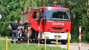 Akcja strażaków była natychmiastowa  /fot. T. Zieliński