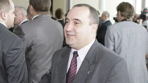 Burmistrz Jerzy Borowski spotkał się z wicepremierem Przemysławem Gosiewskim/fot. P.Blawicki