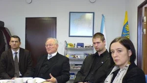 Spotkanie w opolskim biurze w Warszawie