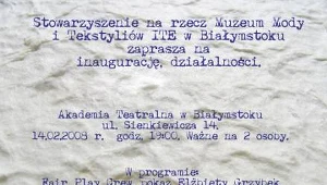 Muzeum Mody i Tekstyliów "ITE"