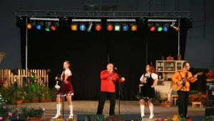 Żółto-niebieska biesiada