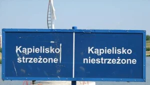 Policja apeluje o wybieranie kąpielisk bezpiecznych