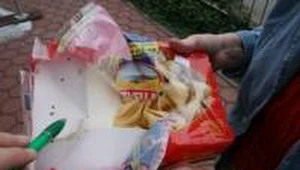 Pani Ewa za opakowanie włoskiego makaronu (z robakami) zapłaciła 7,20 zł.