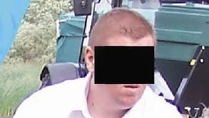 Jeden z oskarżonych Piotr W. /fot. Arkadiusz Majszak