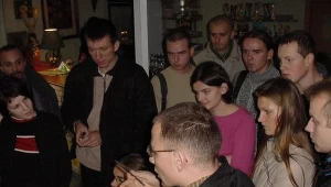 Spotkanie marszałka z licealistami