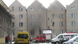 Kot ofiarą pożaru mieszkania w Kołobrzegu