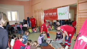 WOPR-owcy podczas szkolenia dla młodzieży.