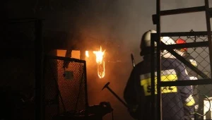 Tragiczny pożar altany w Opolu  / fot. Mario