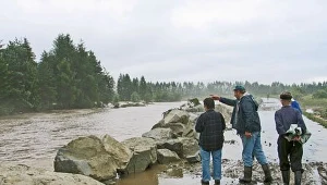 Lokalne podtopienia na Mazowszu