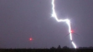 Gwałtowna burza przeszła w nocy nad Warmią i Mazurami / fot. P. Gryń