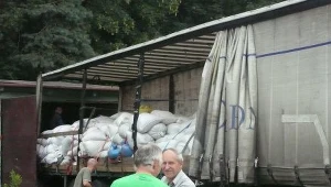 Mieszkańcy Zawady otrzymali 24 tony zboża od rolników z Dębnicy Kaszubskiej