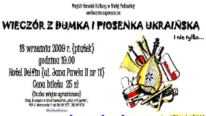 Wieczór z Dumką i Piosenką Ukraińską