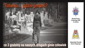 Lubelskie billboardy przestrzegają kierowców