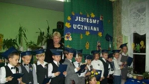Pasowanie na ucznia w Przyłękach