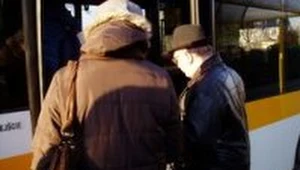 W miejskich autobusach...poniżej 0 stopni