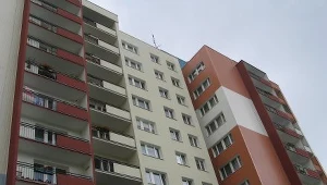 Dziewczyna spadła z wysokości ok. 4 metrów na betonowy chodnik.