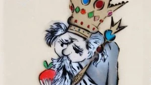 Błystek w wersji graffiti