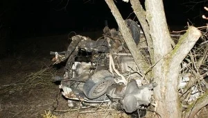 Suwałki. Dachowanie po dwóch gazach