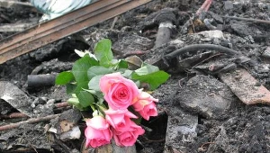 Miejsce, gdzie doszło do katastrofy