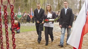 Młodzież na polanie Hubertus