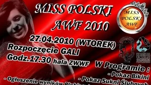 Wybory najpiękniejszej studentki AWF