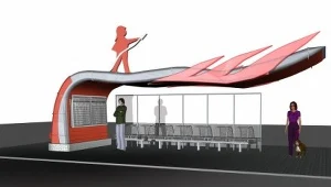 Nowy przystanek ma mieć wyjątkowo oryginalną formę.