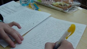 Do kilku szkół nie dowieziono arkuszy egzaminacyjnych./fot. M. Szpak