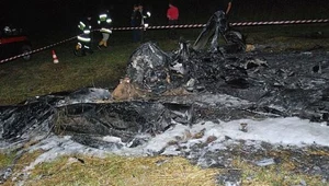 Katastrofa awionetki - pilot ciężko ranny