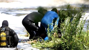 Nurek z Warszawy utonął w niedzielę w jeziorze Hańcza/fot. Piotr Mecik