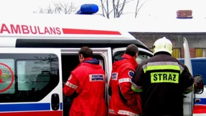 Dwie osoby zginęły, kierowca tira trafił do szpitala/fot. Jakub Orzechowski