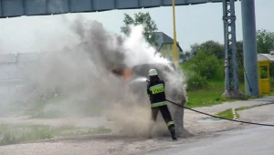 Eksplozja na obwodnicy Zielonej Góry