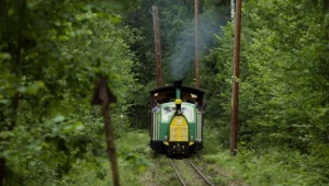 Jedna z atrakcji - Wigierska Kolejka Wąskotorowa/fot. M. Kość