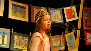 Recytowali, śpiewali i malowali - przedszkolaki u progu kariery