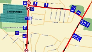 Organizacja ruchu w rejonie cmentarzy w Białymstoku