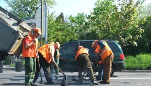Kierowcy przez remont stoją w korkach