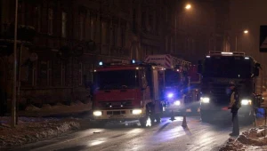 Pożar w kamienicy przy ul. Złotoryjskiej w Legnicy