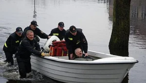 Znaleźli zaginionego na drzewie