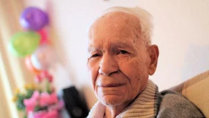 Mimo wieku Zdzisław Newelicz cieszy się dobrą kondycją/fot. D. Krzanowski