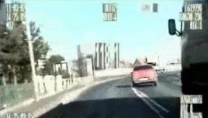 Nagranie z policyjnego wideorejestratora  / fot. materiały policji