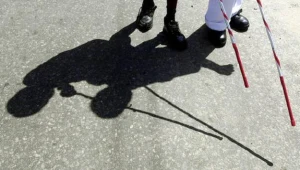 Student poszukuje niewidomych osób