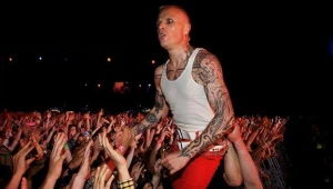 Keith Flint, czyli charakterystyczny frontman The Prodigy - fot. Dave Hogan