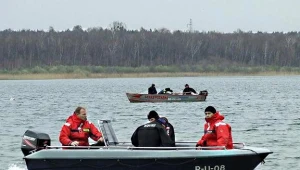 Ciało nurka znaleziono na dnie jeziora / fot. PSP w Słupcy