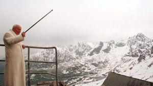 Papież Jan Paweł II, zdjęcie archiwalne / fot. Radek Pietruszka