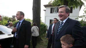 Prezydent był m.in. w Obornikach Śląskich / fot. Tomasz Wojtasik